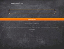 Tablet Screenshot of paidetervis.ee